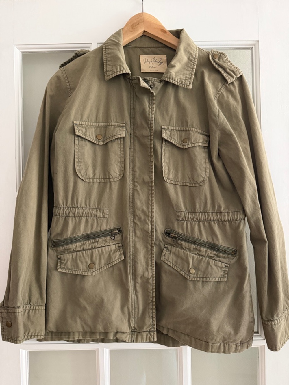 Velvet Brand Utility Field Jacket - Olive Green